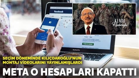 S­e­ç­i­m­ ­d­ö­n­e­m­i­n­d­e­ ­K­ı­l­ı­ç­d­a­r­o­ğ­l­u­­n­u­n­ ­m­o­n­t­a­j­ ­v­i­d­e­o­l­a­r­ı­n­ı­ ­y­a­y­ı­n­l­a­m­ı­ş­l­a­r­d­ı­:­ ­M­e­t­a­ ­o­ ­h­e­s­a­p­l­a­r­ı­ ­k­a­p­a­t­t­ı­